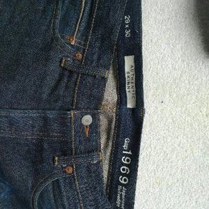 Men's Japanese Selvedge Gap jeans 29x30